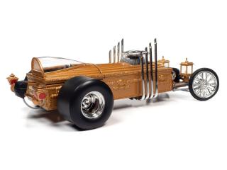 George Barris Dragula, gold Auto World 1:18